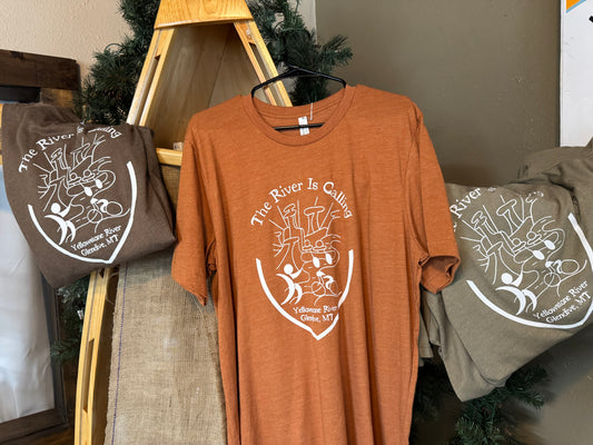 Celebrate Glendive’s outdoor adventures with this ultra-soft tri-blend tee